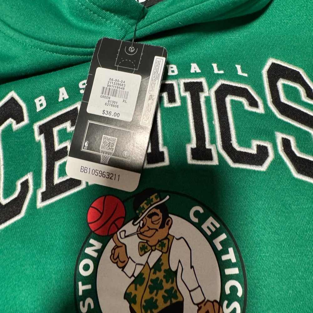 Boston Celtics Green Hoodie